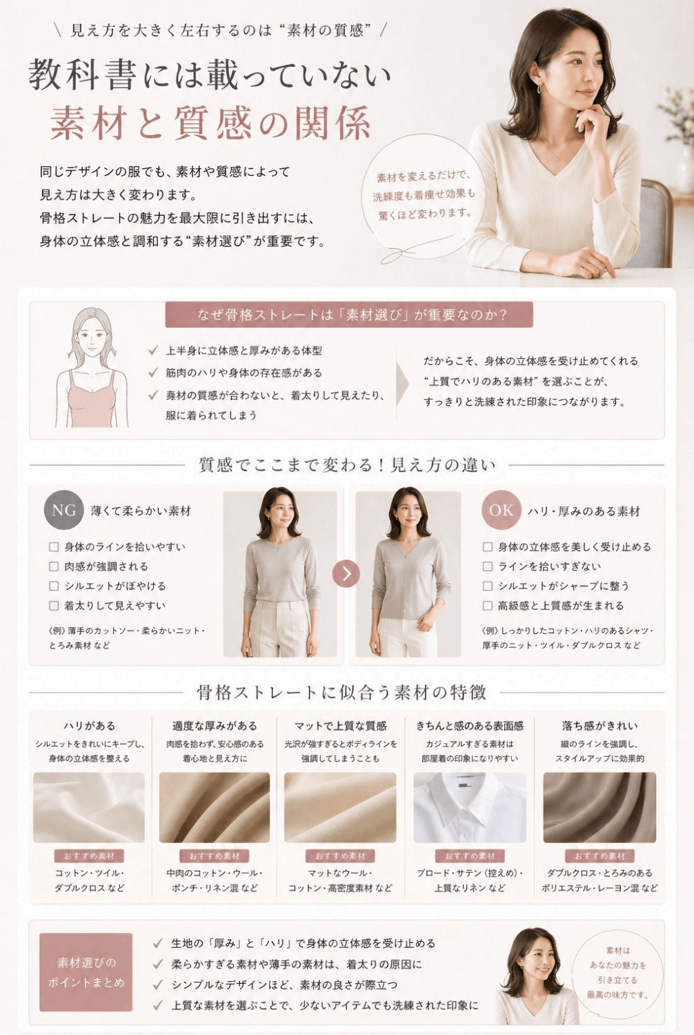 教科書には載っていない素材と質感の関係