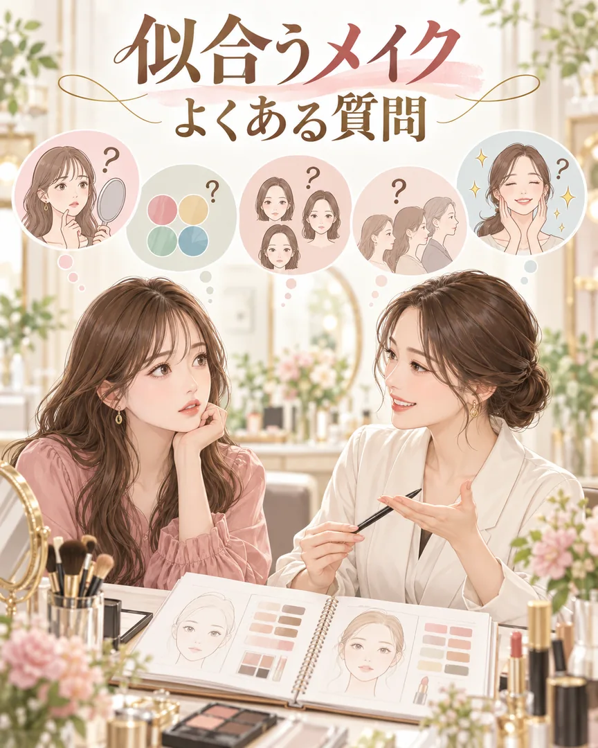 似合うメイクについてよくある質問